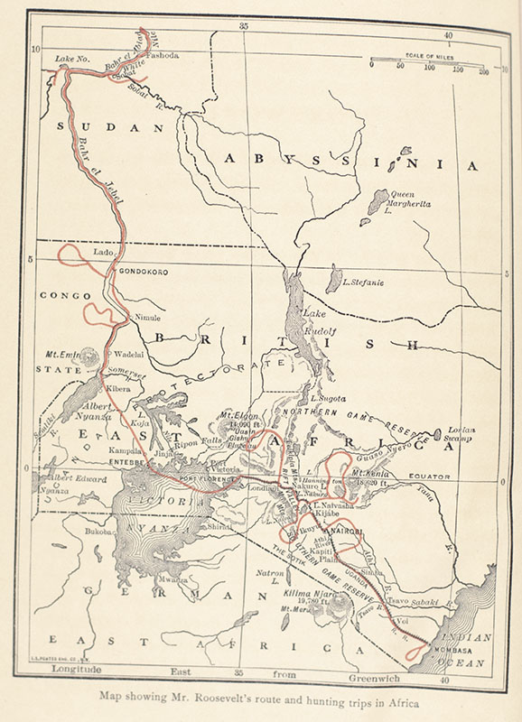 African Game Trails. An Account of the African Wanderings of an American Hunter-Naturalist.