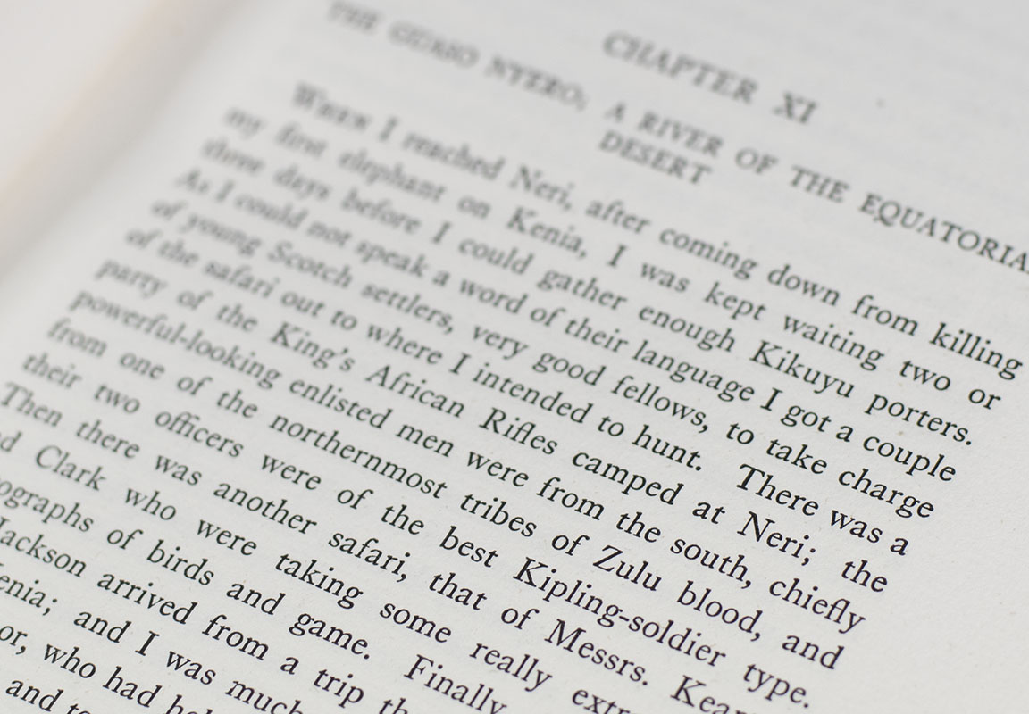 African Game Trails. An Account of the African Wanderings of an American Hunter-Naturalist.