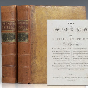 The Works of Flavius Josephus.