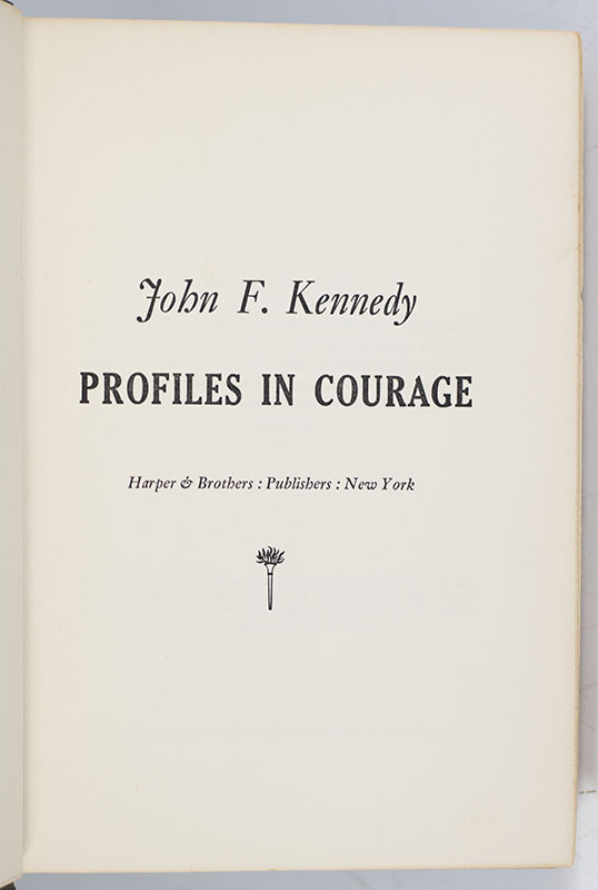 Profiles In Courage.