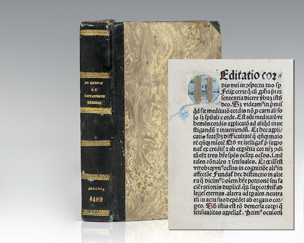 Imitatio Christi. [The Imitation of Christ].