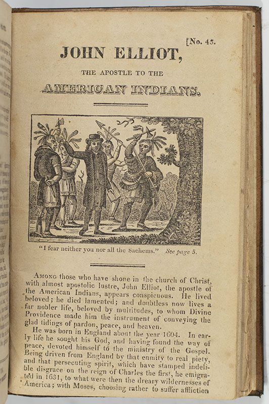 John Elliot, The Apostle to the American Indians.