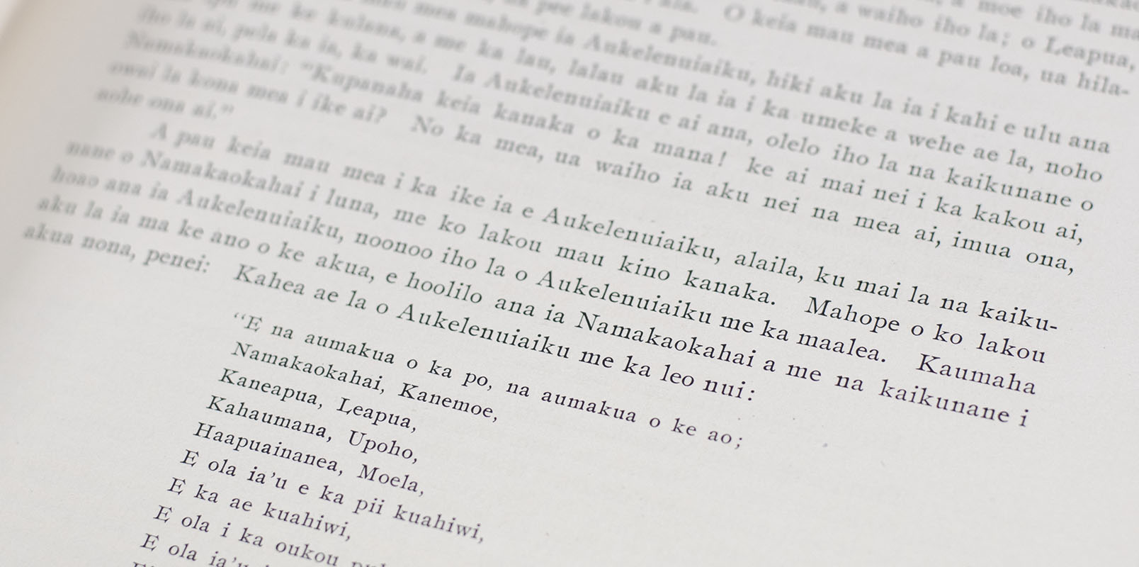 Hawaiian Antiquities and Folk-Lore: the Hawaiians' Account of the Formation of Their Islands and Origin of Their Race, with the Traditions of Their Migrations, Etc., As Gathered From Original Sources by Abraham Fornander.