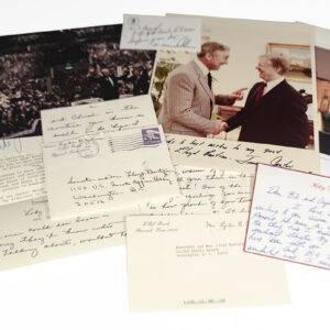 Lloyd Millard Bentsen Autograph Letter Archive.
