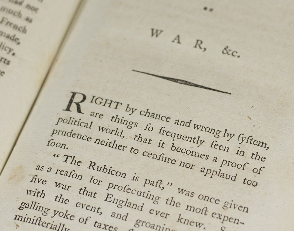 Letter Addressed to the Addressers, on the Late Proclamation.