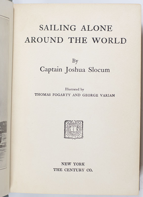 Sailing Alone Around the World.