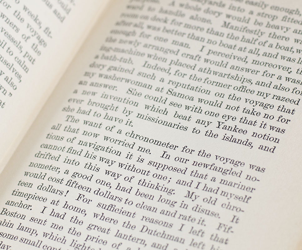 Sailing Alone Around the World.