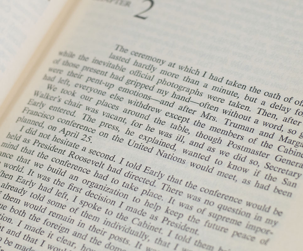 Memoirs: Year of Decisions and Memoirs: Years of Trial and Hope 1946-1952.