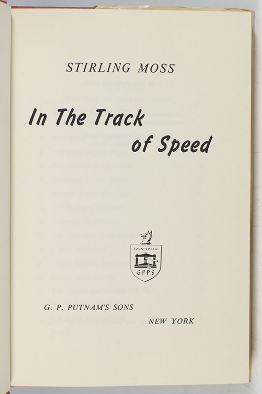 In the Track of Speed.