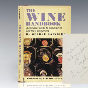 The Wine Handbook: A Compact Guide to Good Wines and Their Enjoyment.