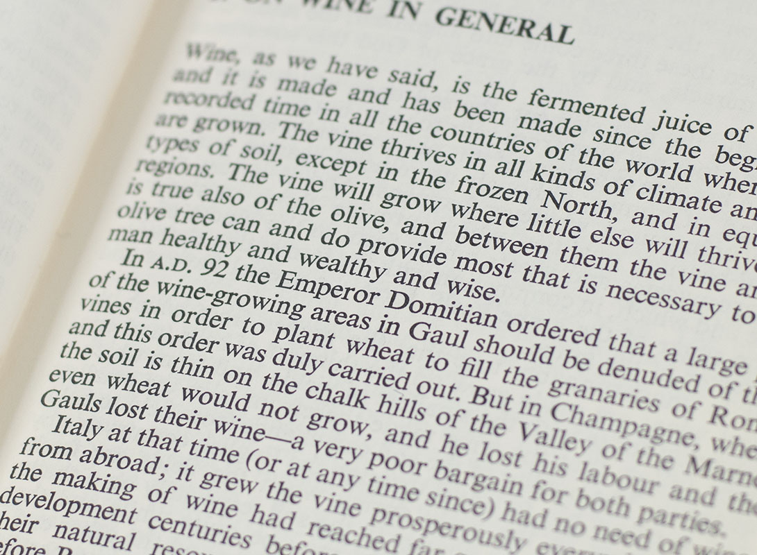 The Wine Handbook.
