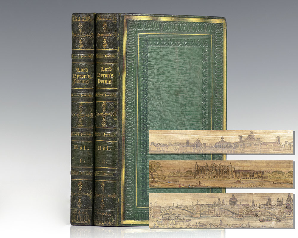Poems of Lord Byron [Fore-Edge Painting].