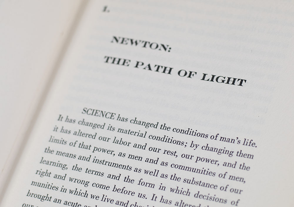 Science and the Common Understanding.