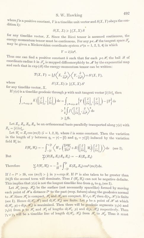 The Occurrences of Singularities in Cosmology.