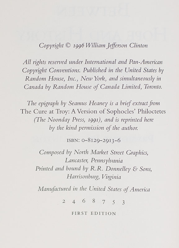 Between Hope and History.