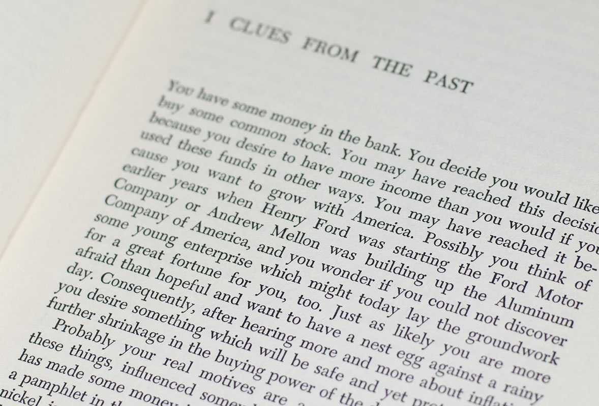 Common Stocks and Uncommon Profits.