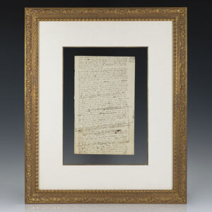Isaac Newton Original Manuscript.