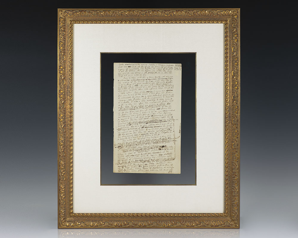 Isaac Newton Original Manuscript.