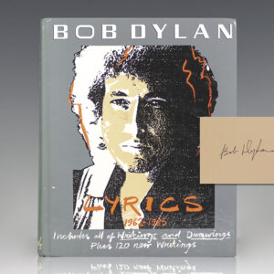 Bob Dylan Lyrics 1962-1985.