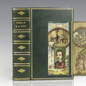 The Works of Edgar Allan Poe. Including the Choicest of His Critical Essays. Now First Published In This Country. With A Study on His Life and Writings, from the French of Charles Baudelaire [Fore-Edge Painting].