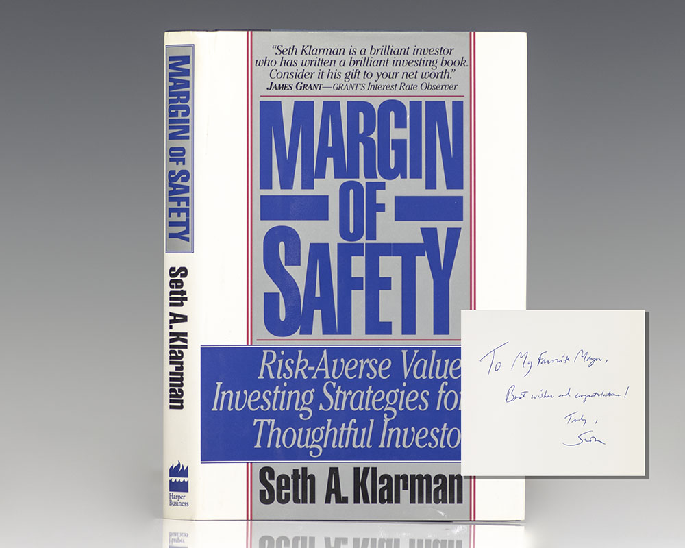 Margin of Safety: Risk-Averse Value Investing Strategies for the Thoughtful Investor.
