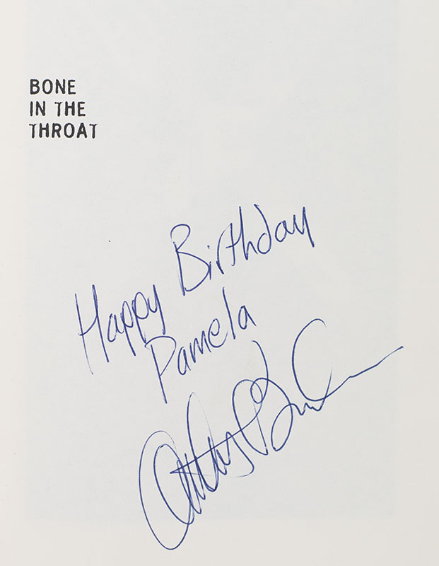 Bone In The Throat: A Novel of Death and Digestion.