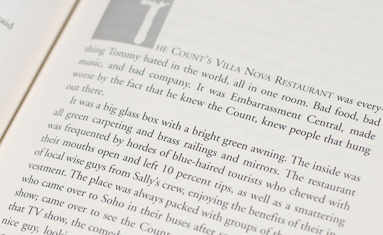 Bone In The Throat: A Novel of Death and Digestion.