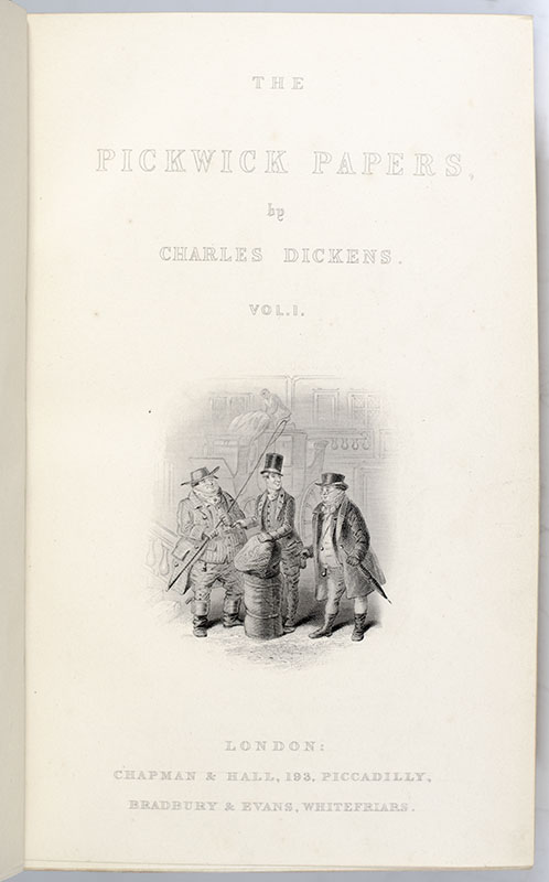 The Posthumous Papers of the Pickwick Club.