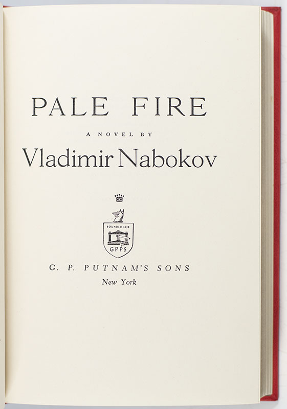 Pale Fire.