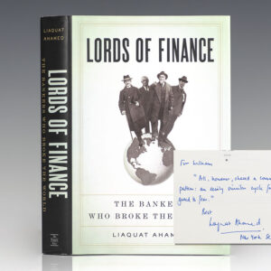 Lords of Finance: The Bankers Who Broke The World.