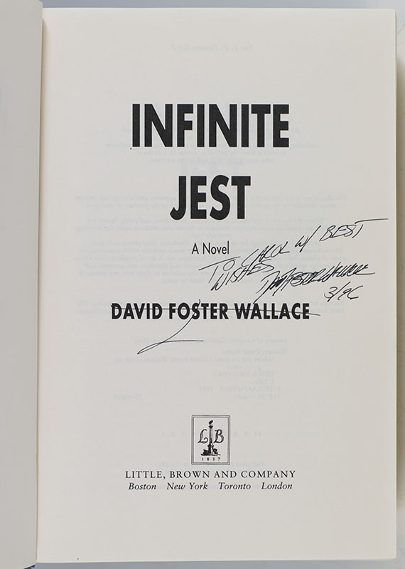 Infinite Jest: A Novel.