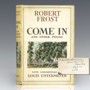 Come In and Other Poems.