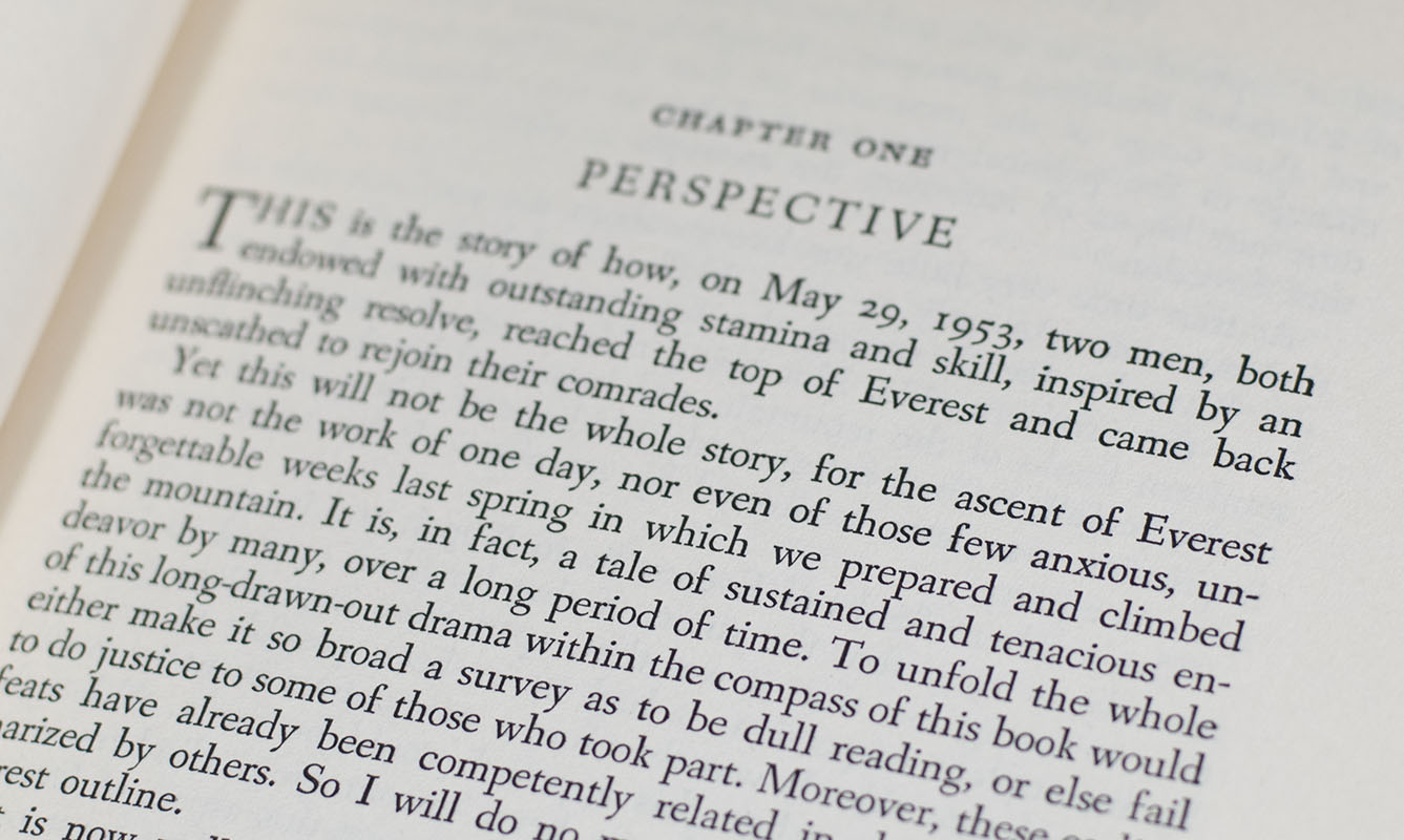 The Conquest of Everest.