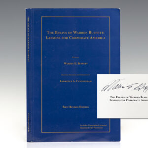 The Essays of Warren Buffett: Lessons for Investors and Managers.