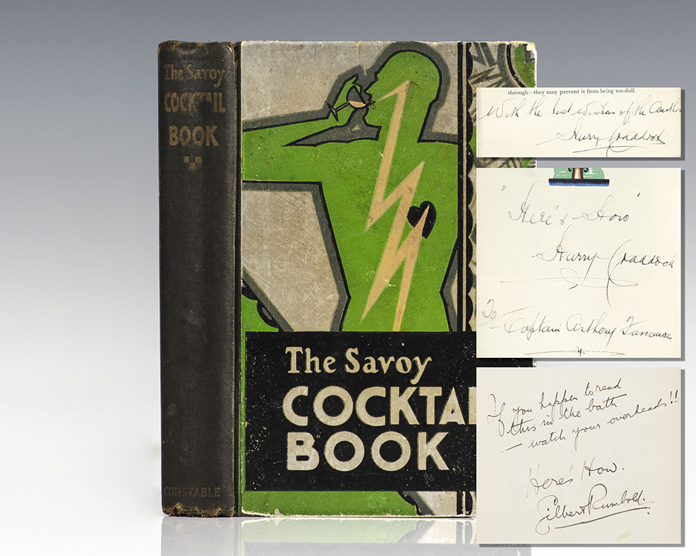 The Savoy Cocktail Book.