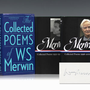 W.S. Merwin: Collected Poems 1952-1993 & Collected Poems 1996-2011.