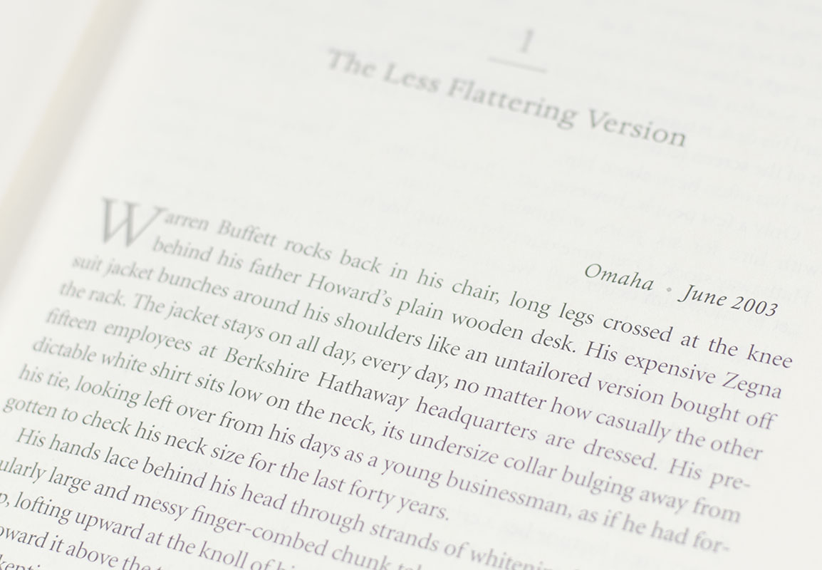 The Snowball: Warren Buffett and the Business of Life.