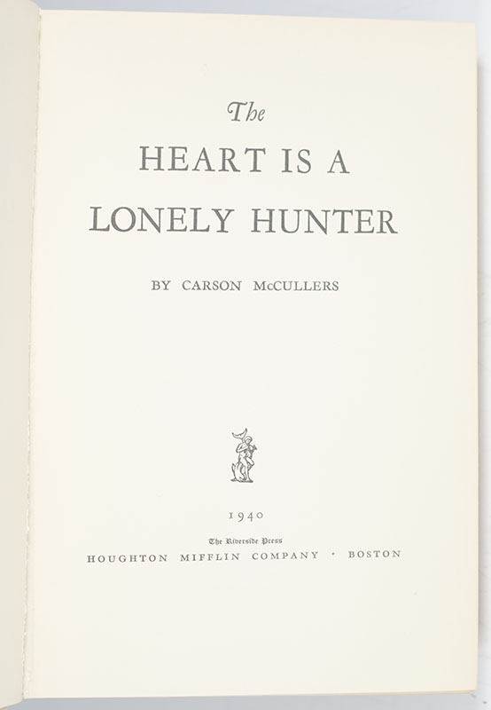 The Heart Is A Lonely Hunter.