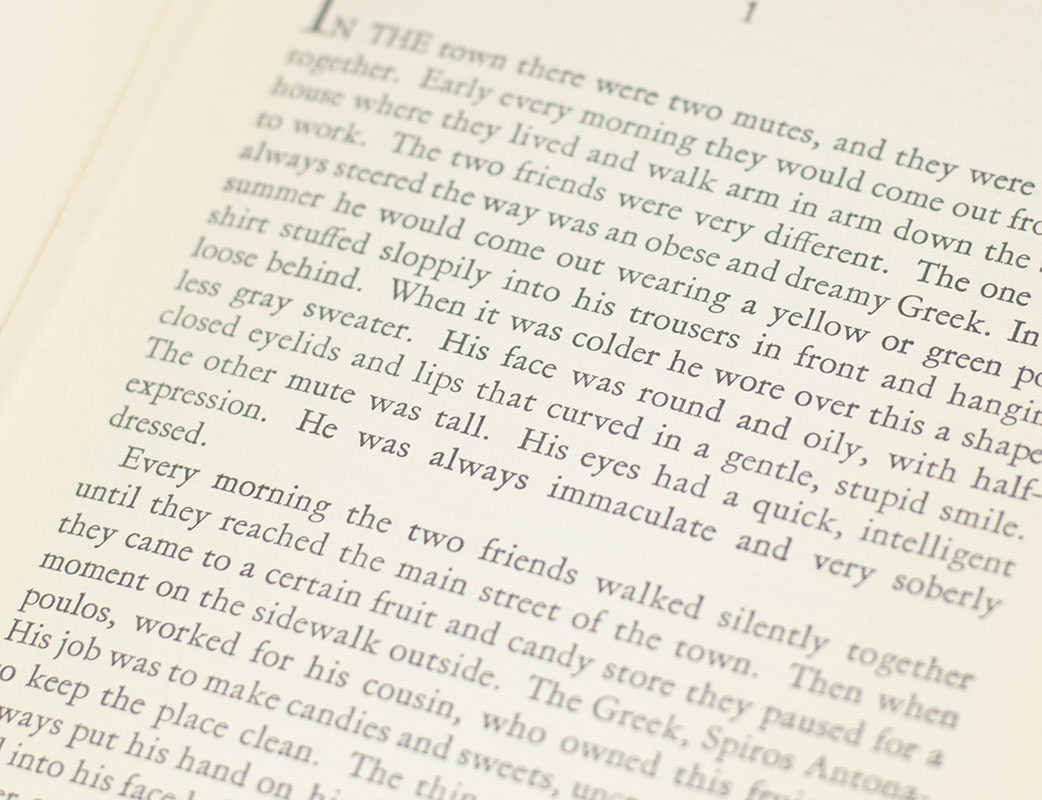 The Heart Is A Lonely Hunter.