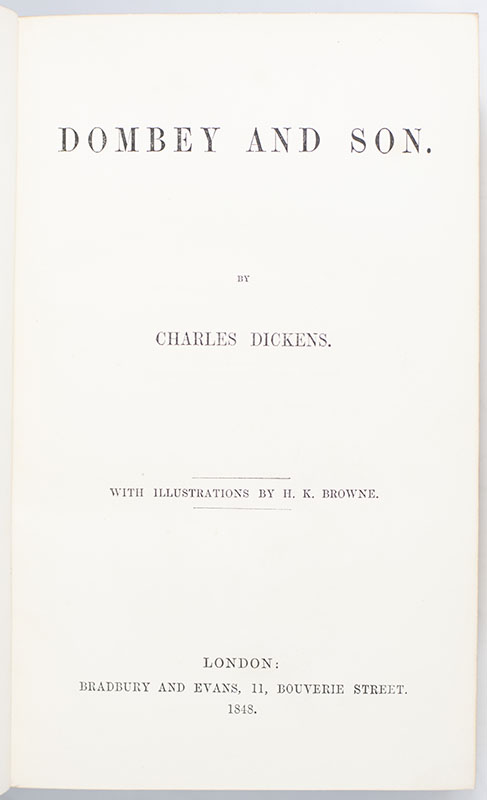 Dombey and Son.