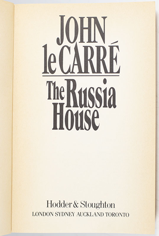The Russia House.