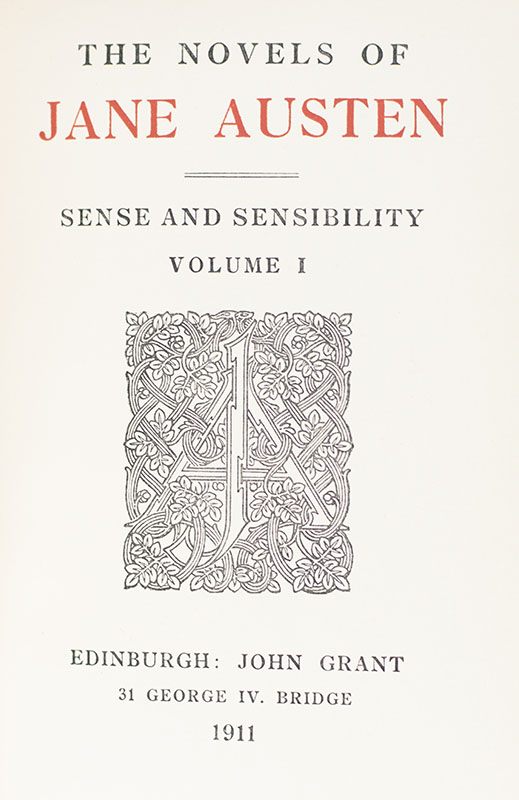 The Novels of Jane Austen.