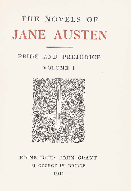 The Novels of Jane Austen.