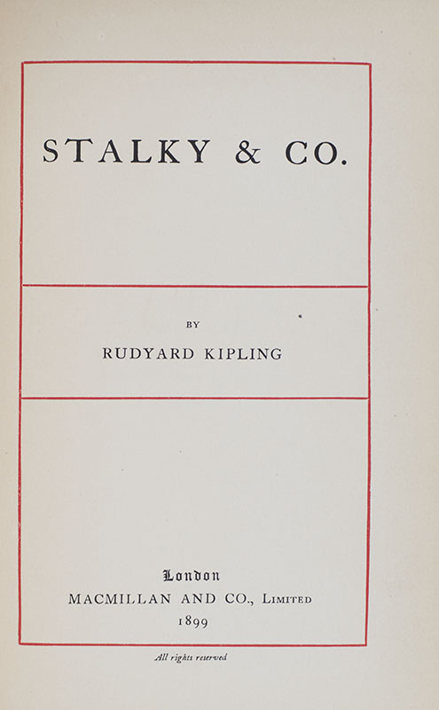 Stalky & Co.