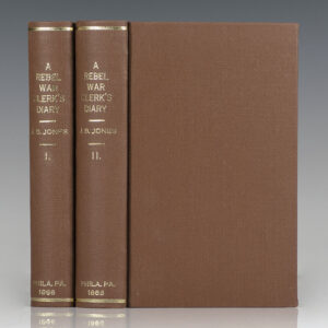 A Rebel War Clerk's Diary at the Confederate States Capital.