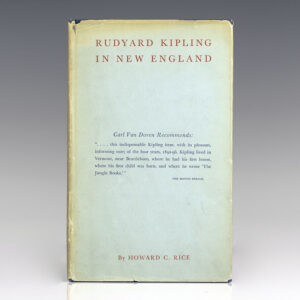 Rudyard Kipling in New England.