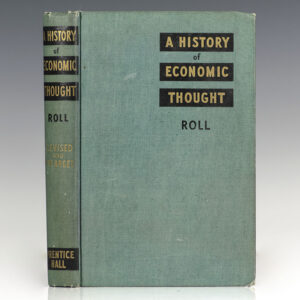 The History of Economic Thought.