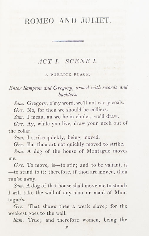 The Plays of William Shakespeare.