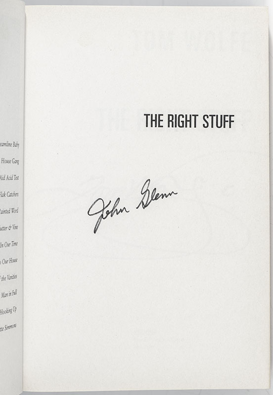 The Right Stuff.