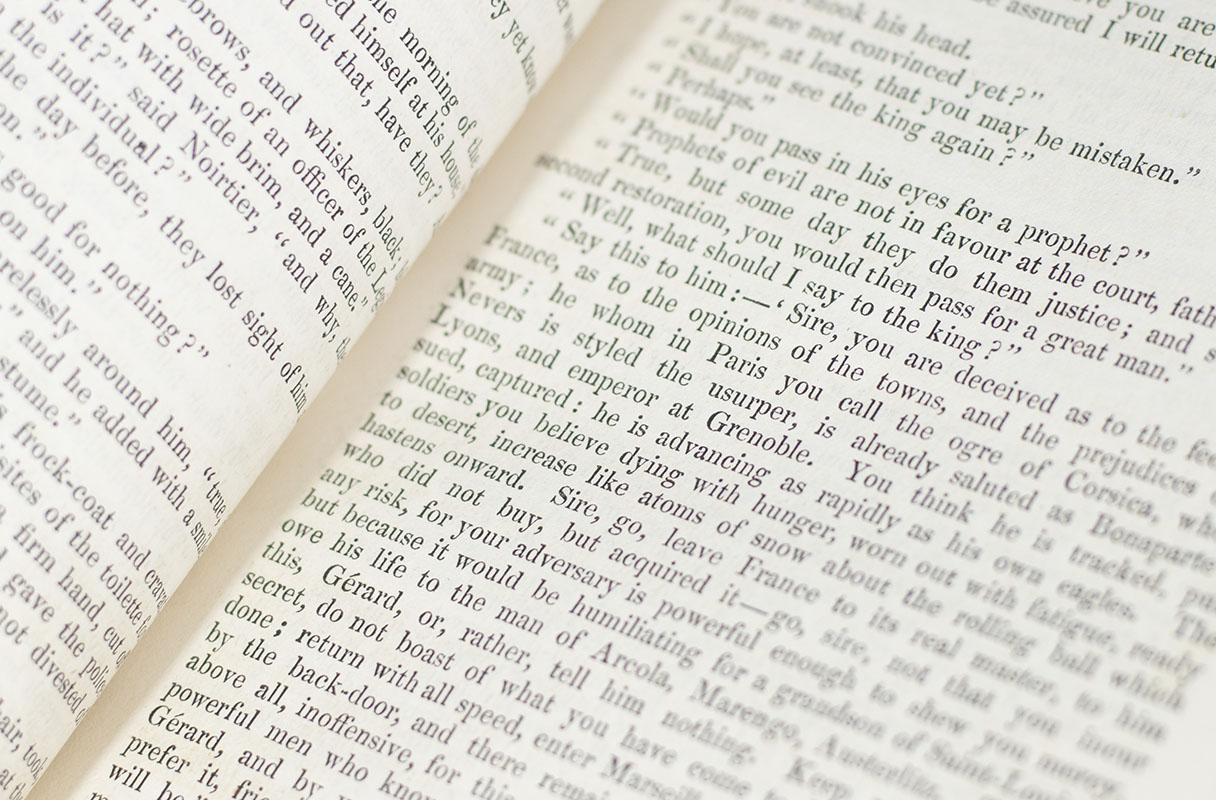 The Count of Monte-Cristo.